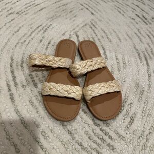 Target Braided Tan Sandals